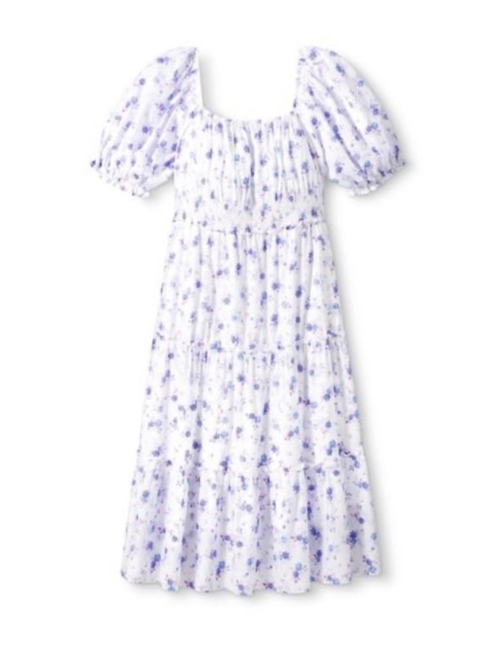 LOVESHACKFANCY FOR TARGET GEMMA PUFF SLEEVE DRESS - EUC